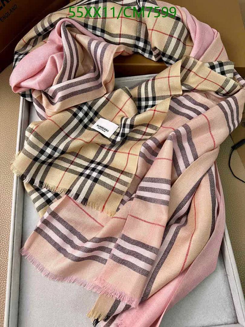 Burberry-Scarf Code: CM7599 $: 55USD