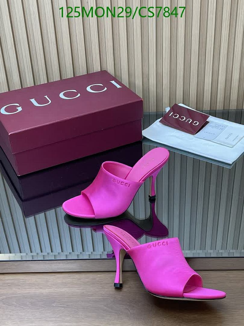 Gucci-Women Shoes Code: CS7847 $: 125USD