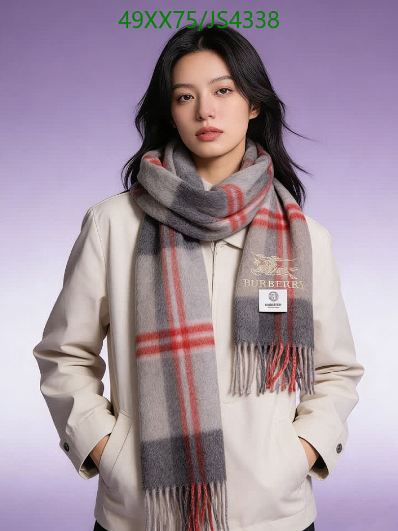 Burberry-Scarf Code: JS4338 $: 49USD