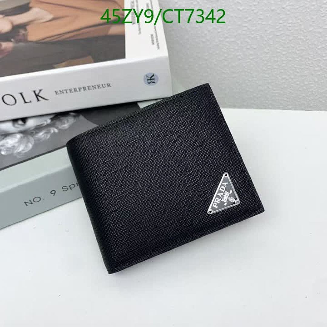Prada-Wallet-4A Quality Code: CT7342 $: 45USD