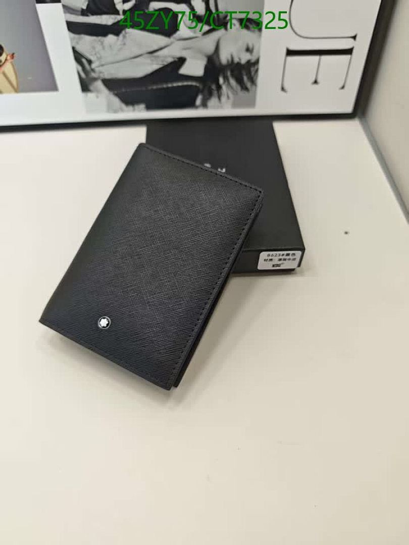 Montblanc-Wallet-4A Quality Code: CT7325 $: 45USD