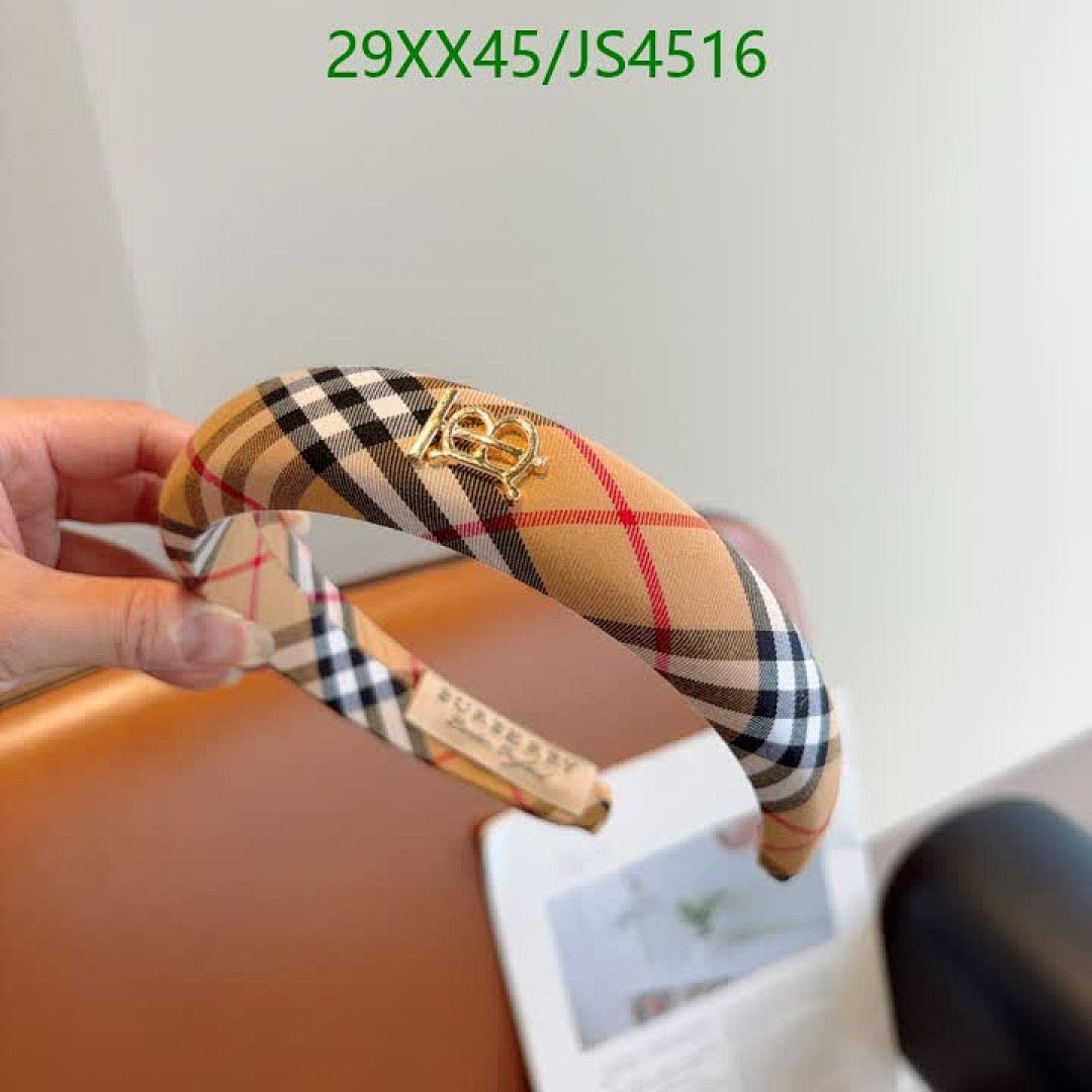 Burberry-Headband Code: JS4516 $: 29USD