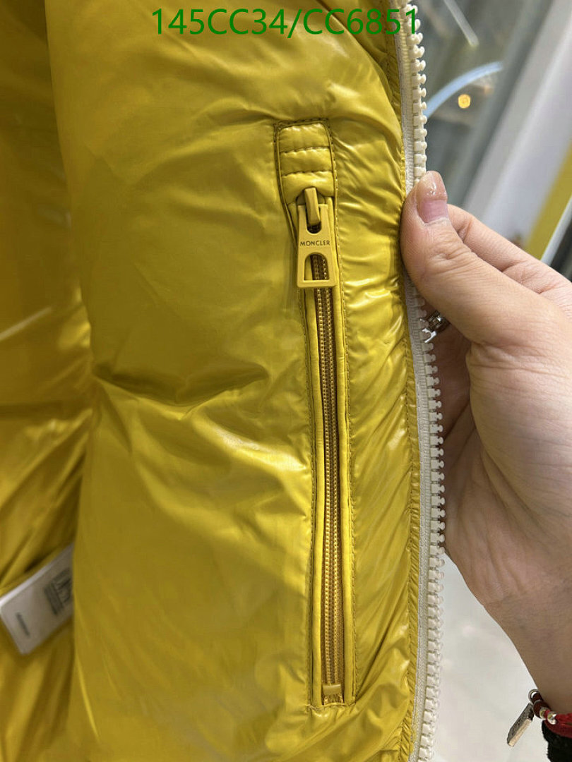 Moncler-Down jacket Men Code: CC6851 $: 145USD