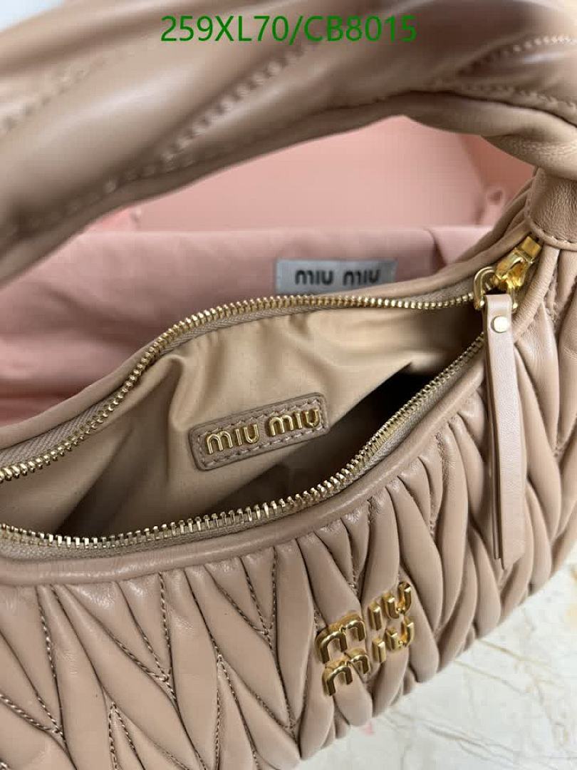 Miu Miu-Bag-Mirror Quality Code: CB8015 $: 259USD