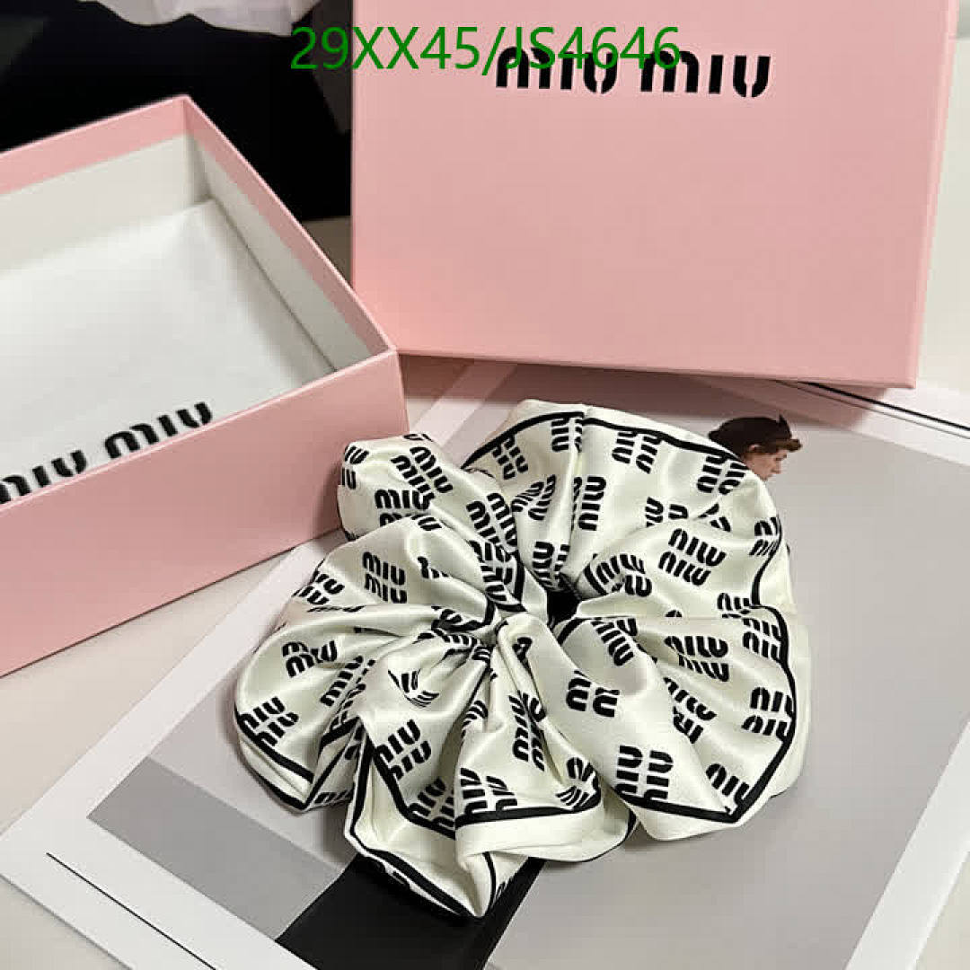 MIU MIU-Headband Code: JS4646 $: 29USD