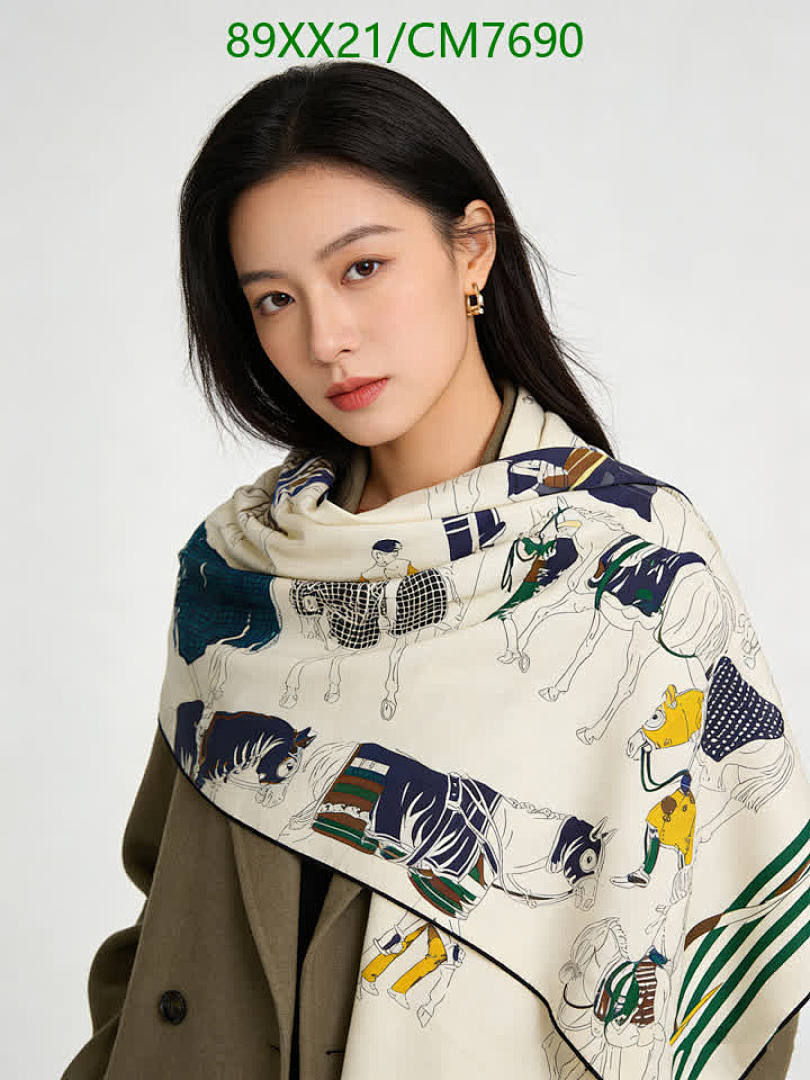 Hermes-Scarf Code: CM7690 $: 89USD