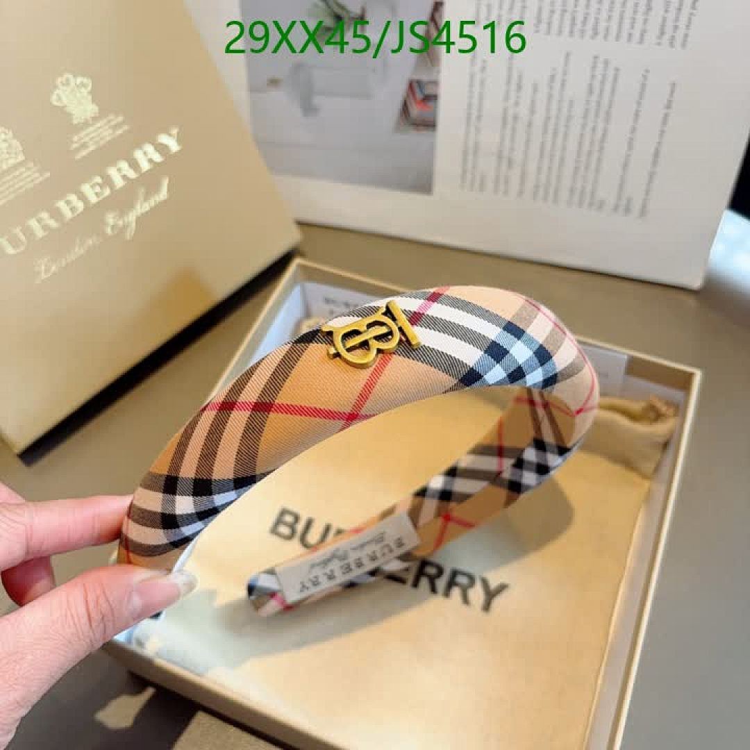 Burberry-Headband Code: JS4516 $: 29USD