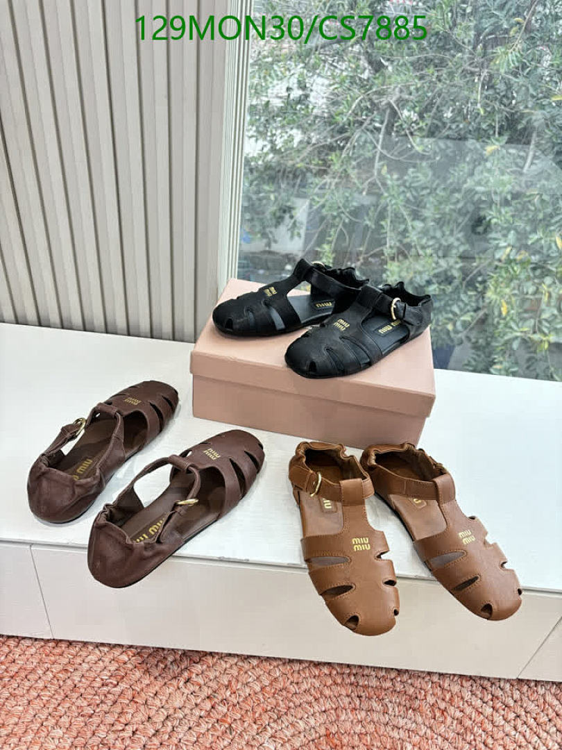 Miu Miu-Women Shoes Code: CS7885 $: 129USD