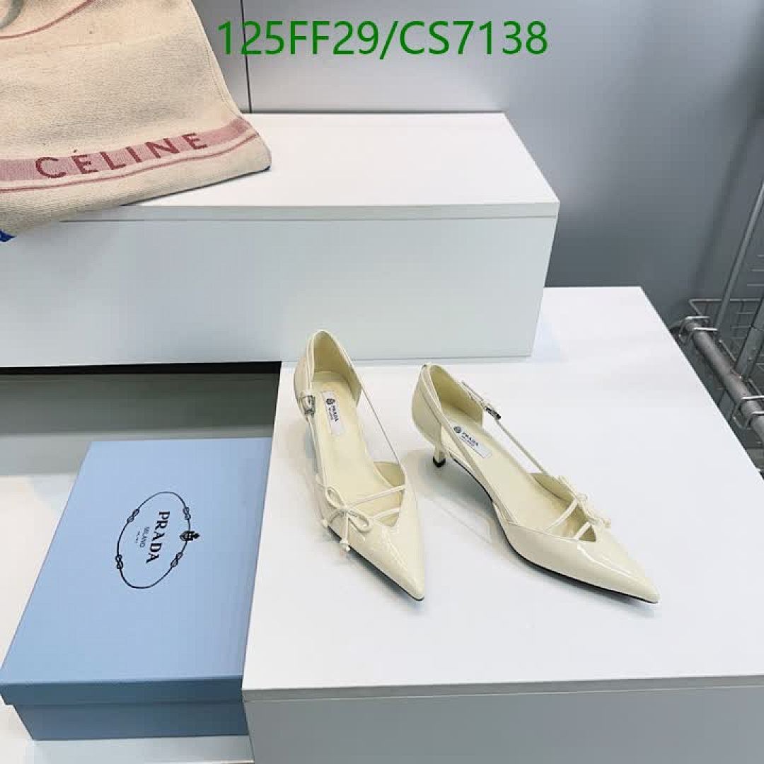 Prada-Women Shoes Code: CS7138 $: 125USD
