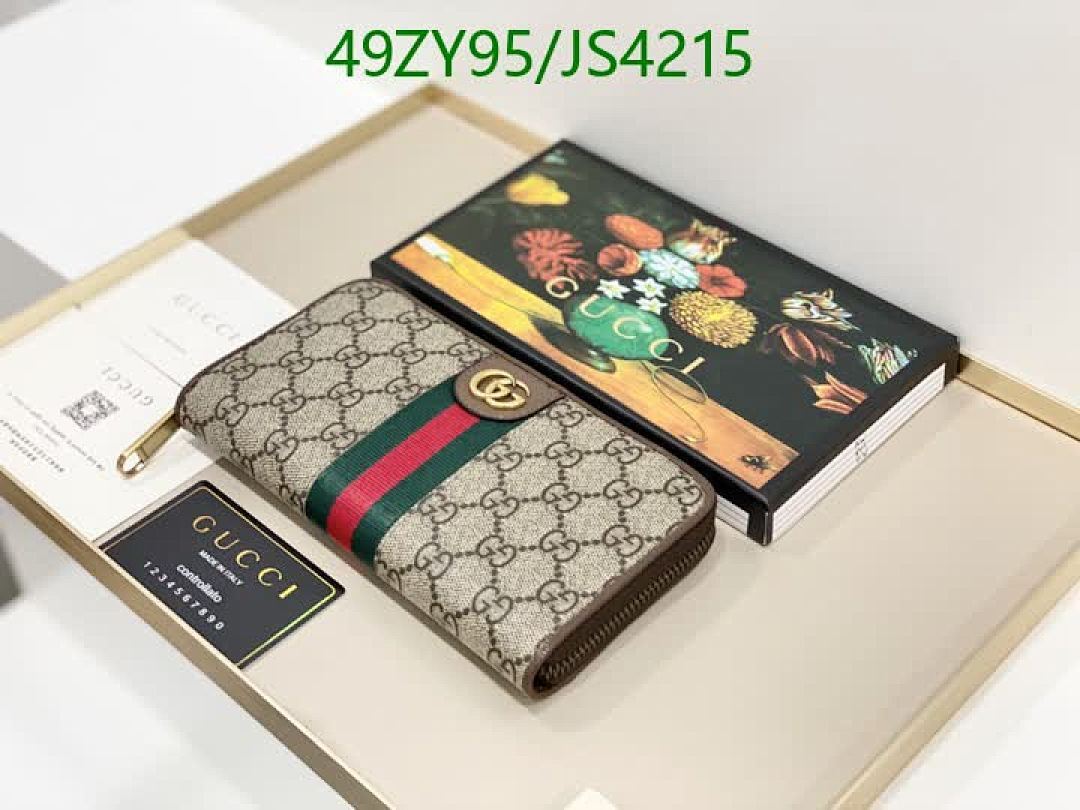 Gucci-Wallet-4A Quality Code: JS4215 $: 49USD