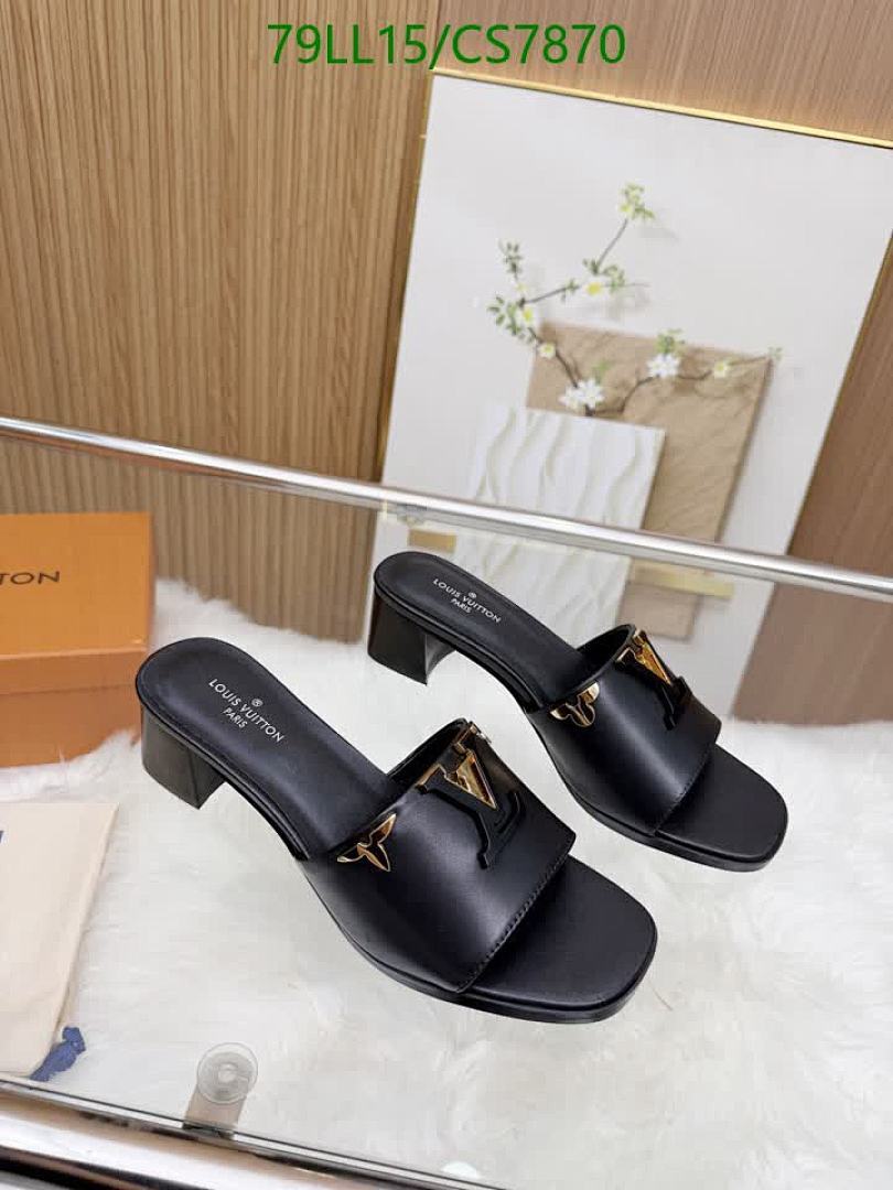 LV-Women Shoes Code: CS7870 $: 79USD