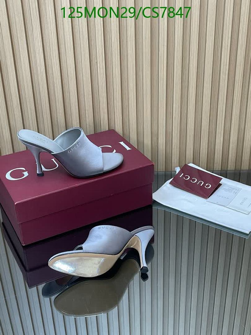 Gucci-Women Shoes Code: CS7847 $: 125USD