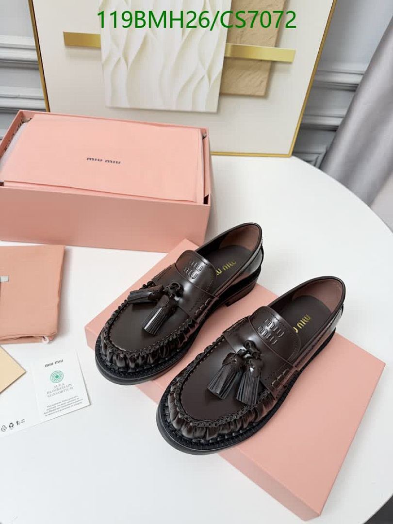 Miu Miu-Women Shoes Code: CS7072 $: 119USD