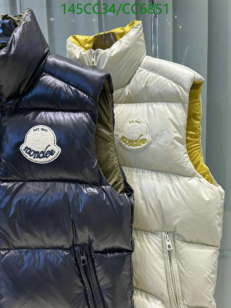 Moncler-Down jacket Men Code: CC6851 $: 145USD