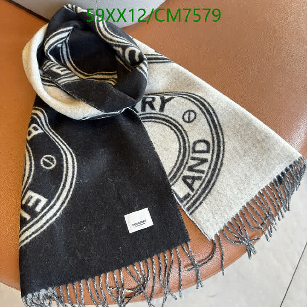 Burberry-Scarf Code: CM7579 $: 59USD