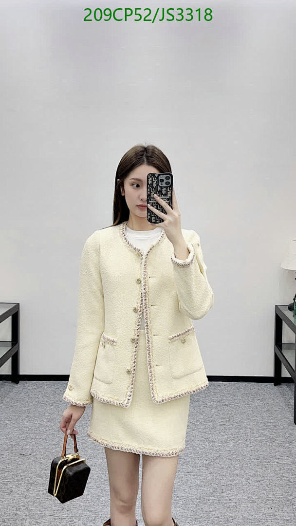 Chanel-Clothing Code: JS3318 $: 209USD
