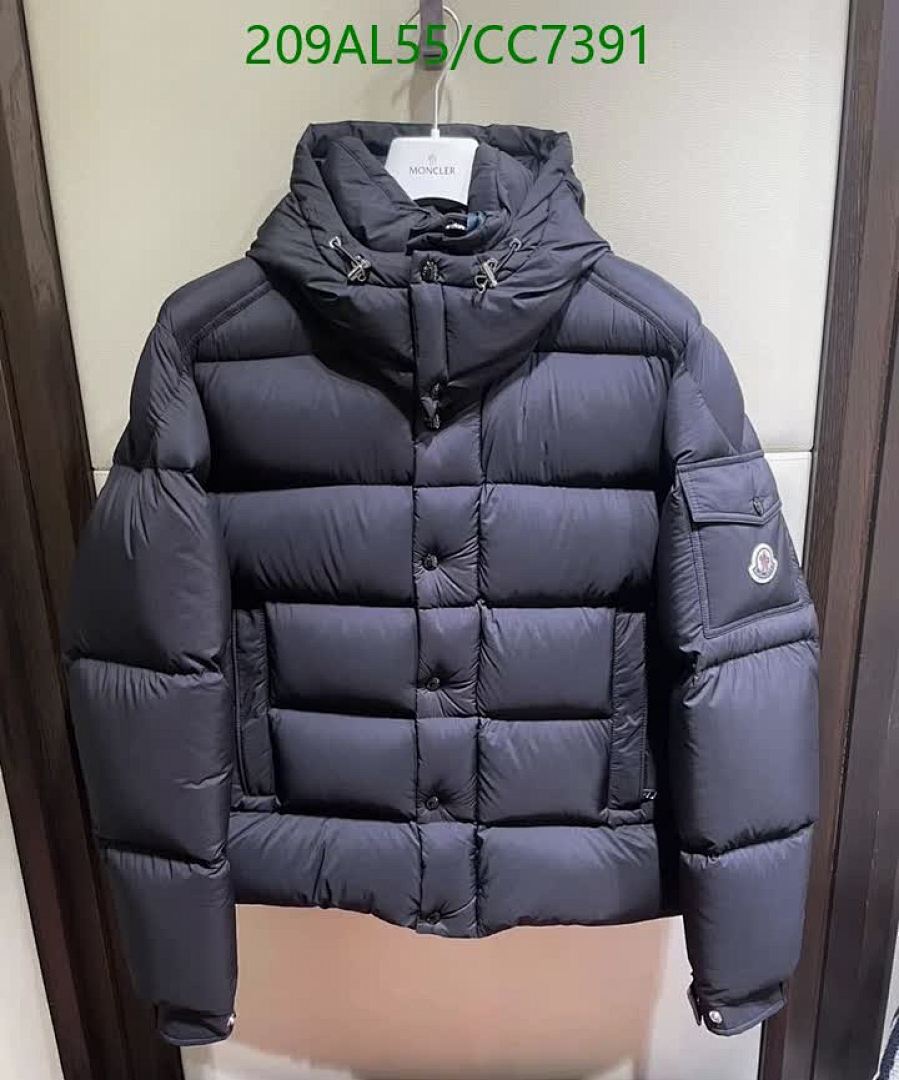 Moncler-Down jacket Women Code: CC7391 $: 209USD