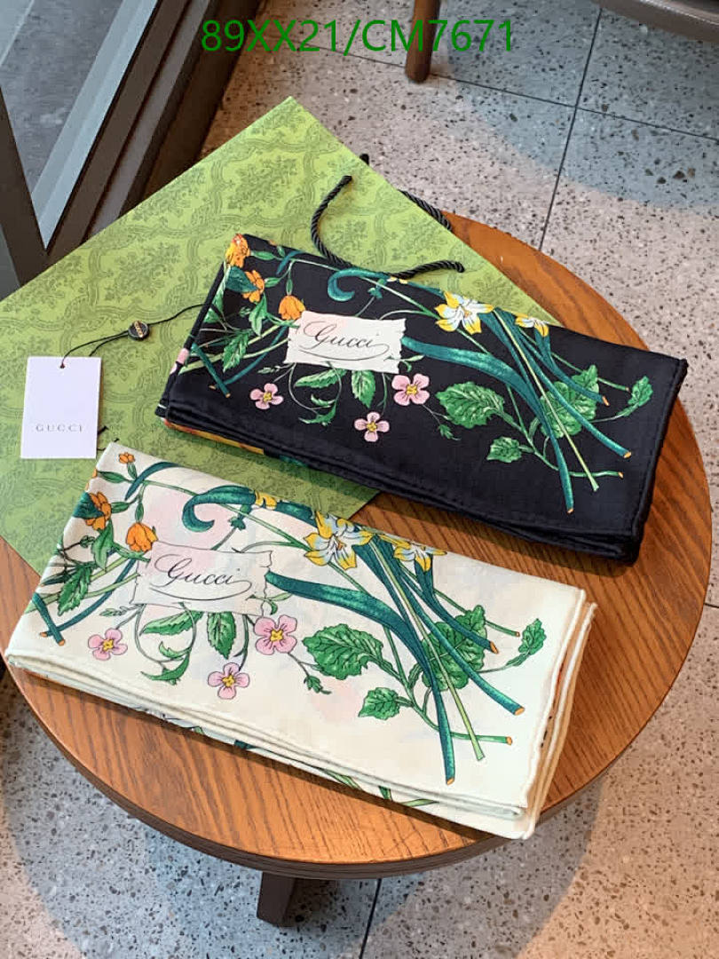 Gucci-Scarf Code: CM7671 $: 89USD