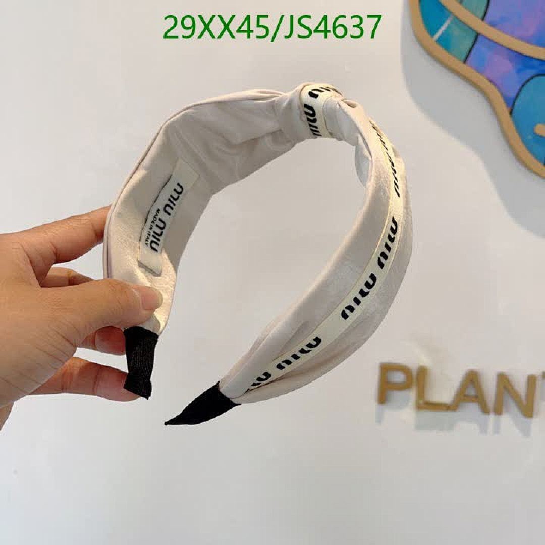 MIU MIU-Headband Code: JS4637 $: 29USD