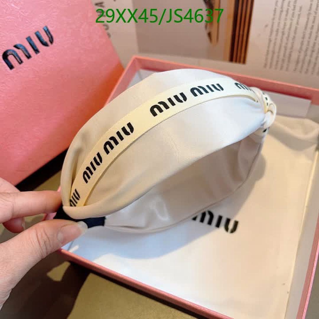 MIU MIU-Headband Code: JS4637 $: 29USD