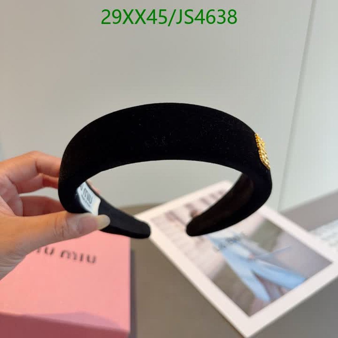 MIU MIU-Headband Code: JS4638 $: 29USD