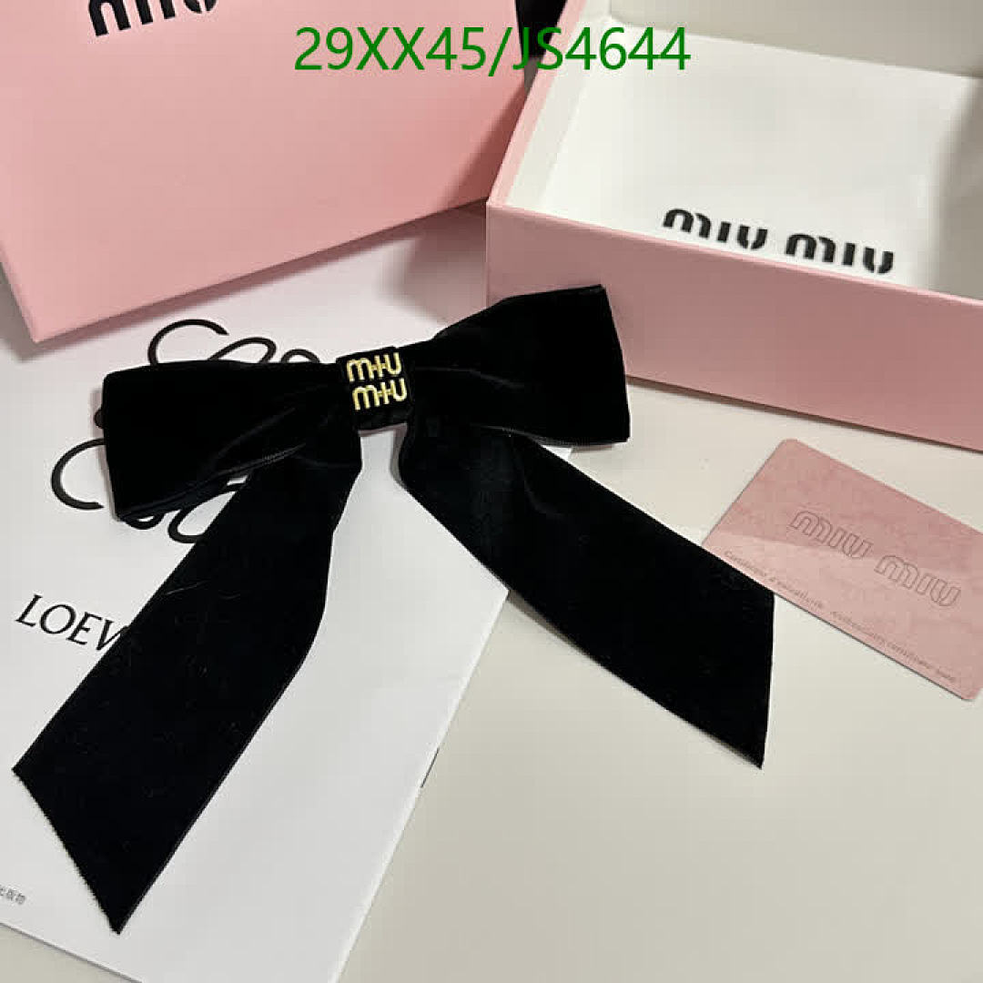 MIU MIU-Headband Code: JS4644 $: 29USD