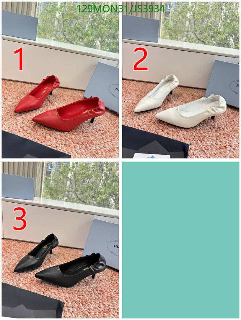 Prada-Women Shoes Code: JS3934 $: 129USD