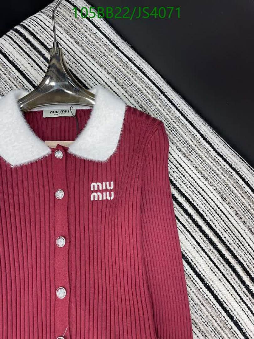 MIUMIU-Clothing Code: JS4071 $: 105USD