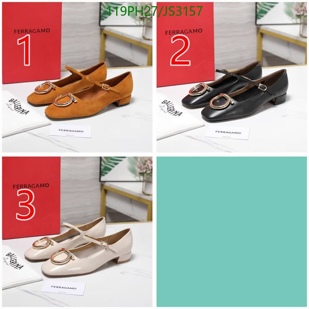 Ferragamo-Women Shoes Code: JS3157 $: 119USD