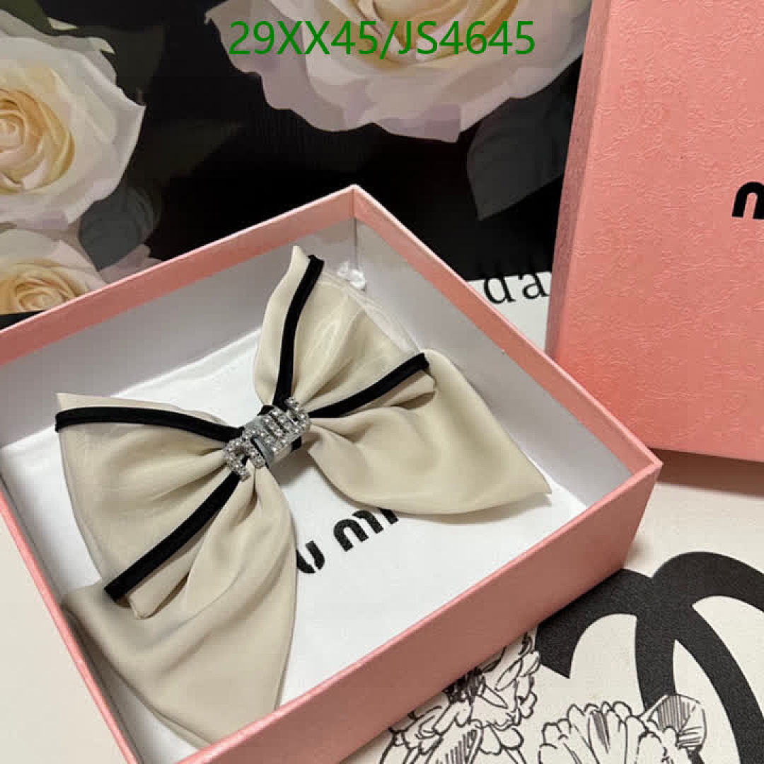 MIU MIU-Headband Code: JS4645 $: 29USD