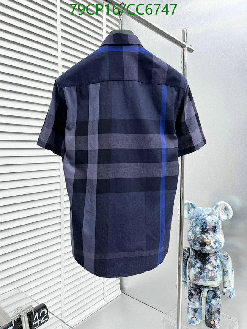 Burberry-Clothing Code: CC6747 $: 79USD