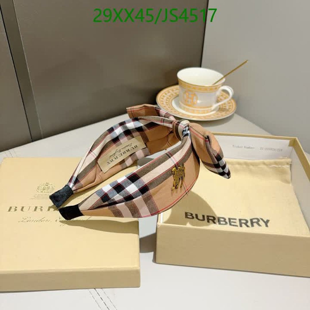 Burberry-Headband Code: JS4517 $: 29USD