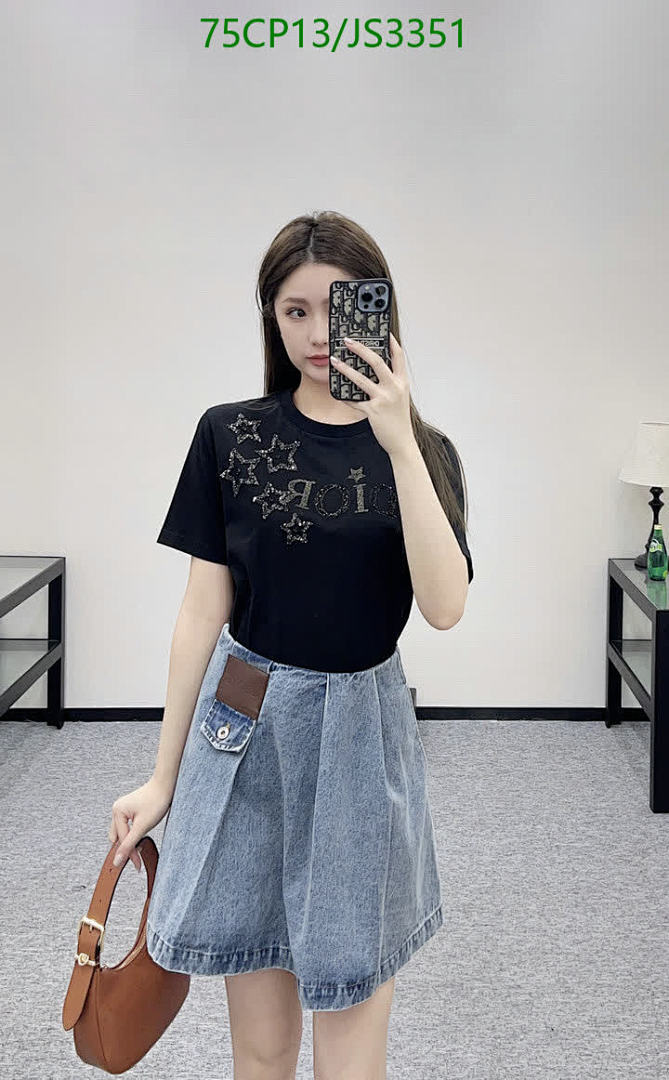 Dior-Clothing Code: JS3351 $: 75USD