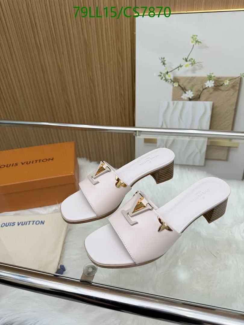 LV-Women Shoes Code: CS7870 $: 79USD