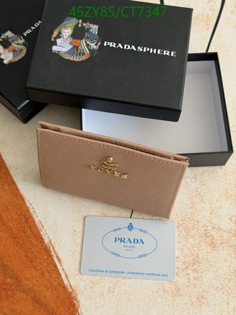 Prada-Wallet-4A Quality Code: CT7347 $: 45USD