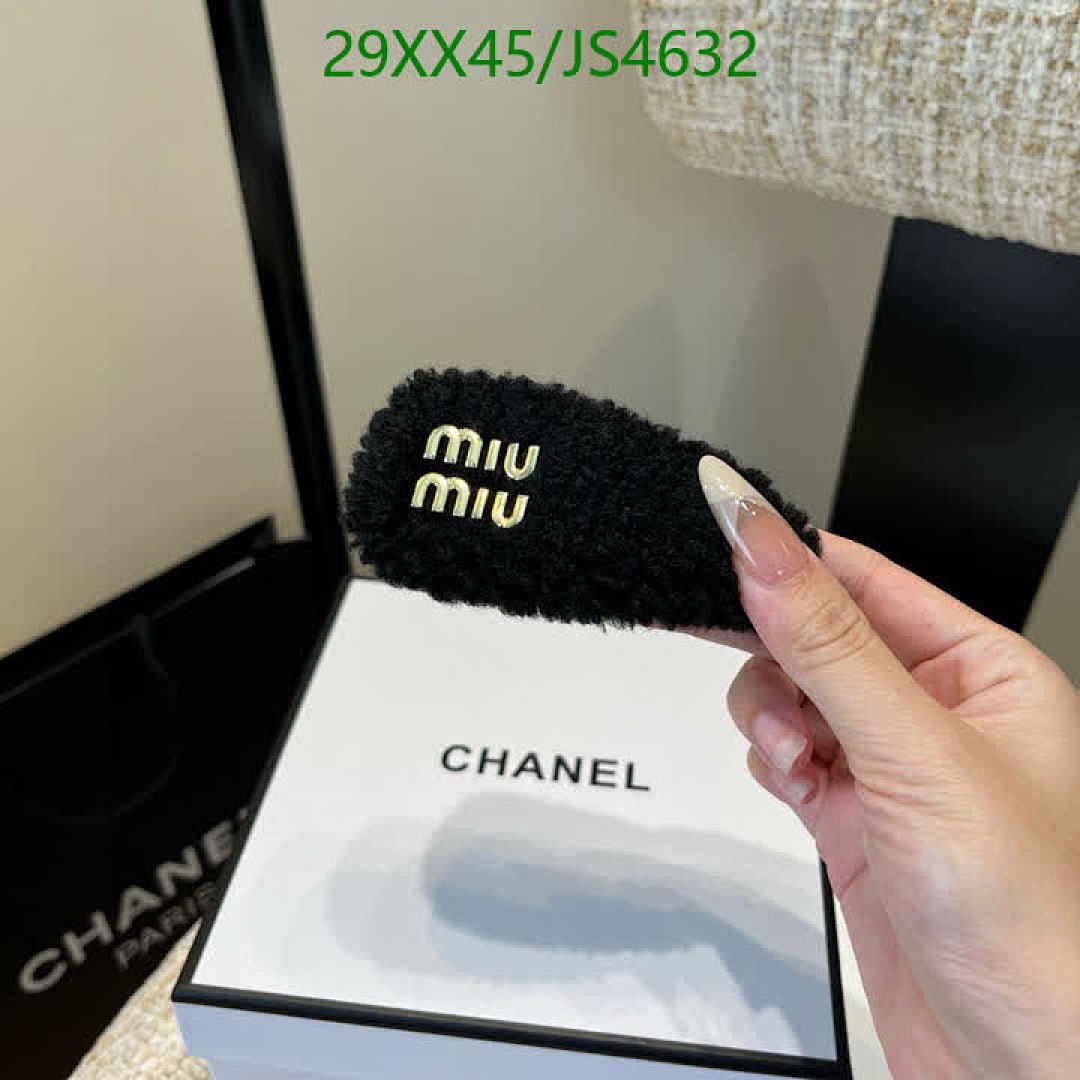 MIU MIU-Headband Code: JS4632 $: 29USD