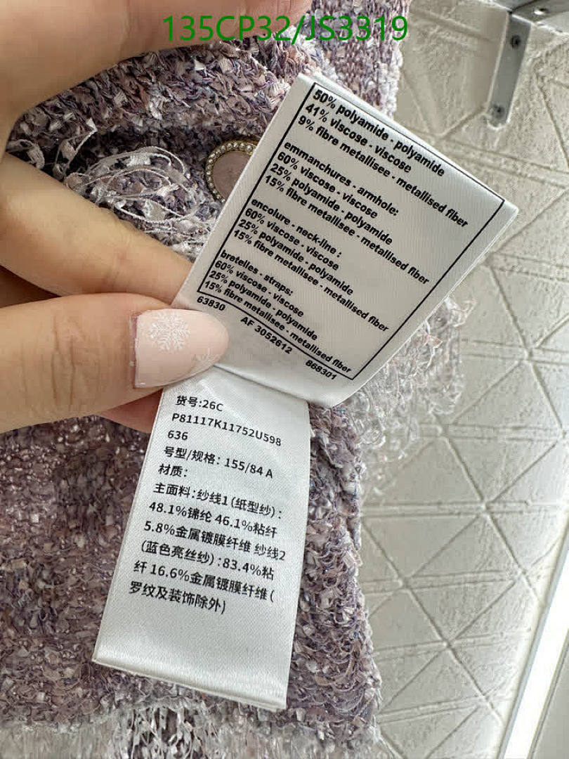 Chanel-Clothing Code: JS3319 $: 135USD