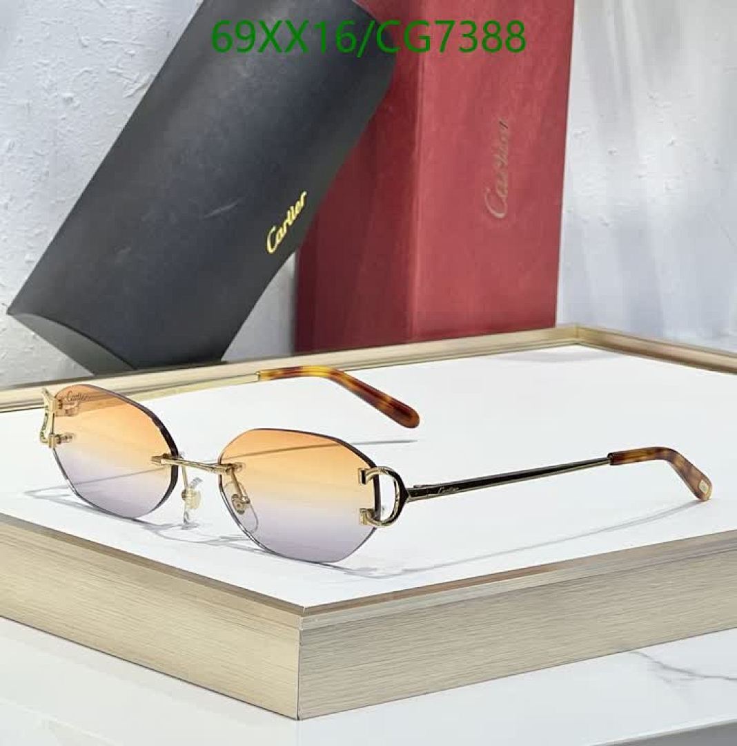 Cartier-Glasses Code: CG7388 $: 69USD