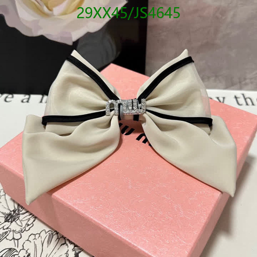 MIU MIU-Headband Code: JS4645 $: 29USD