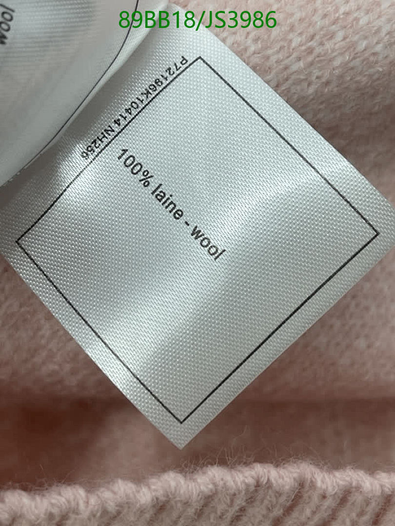 Chanel-Clothing Code: JS3986 $: 89USD