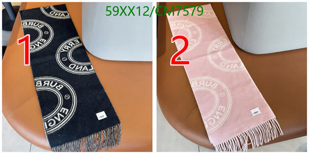 Burberry-Scarf Code: CM7579 $: 59USD
