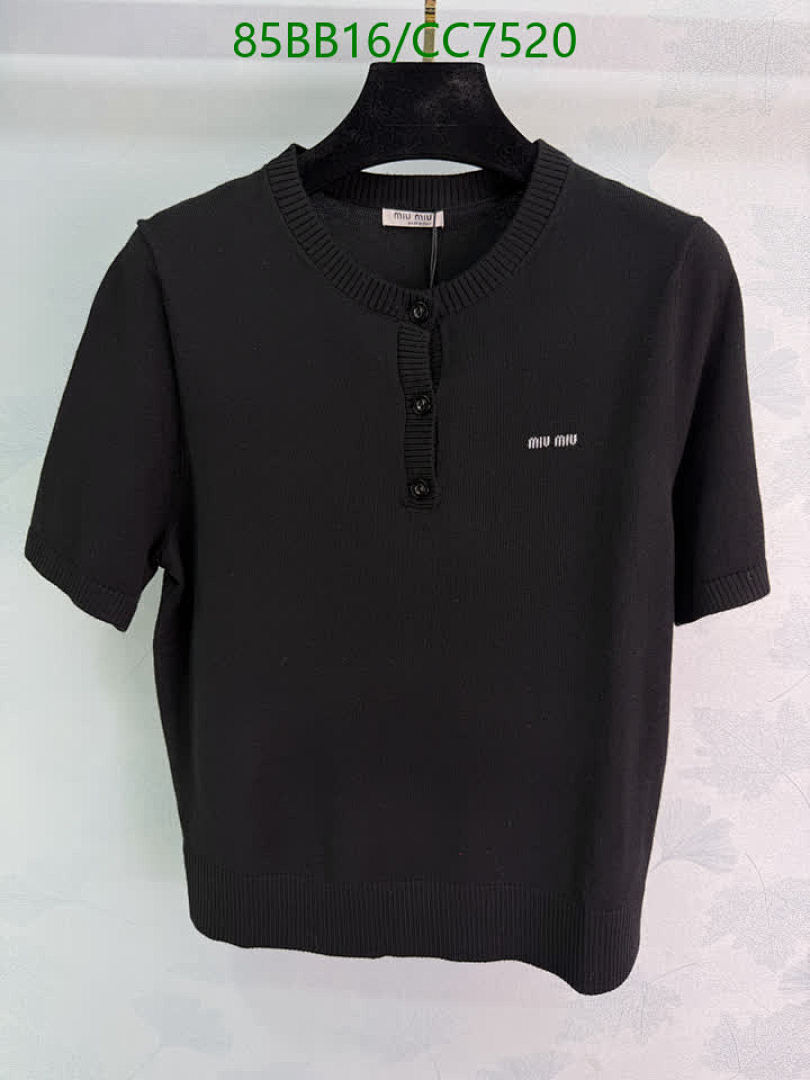 MIUMIU-Clothing Code: CC7520 $: 85USD