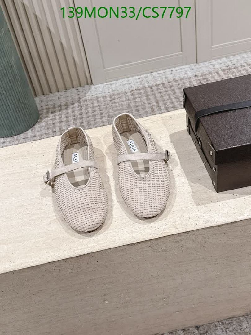 ALAIA-Women Shoes Code: CS7797 $: 139USD