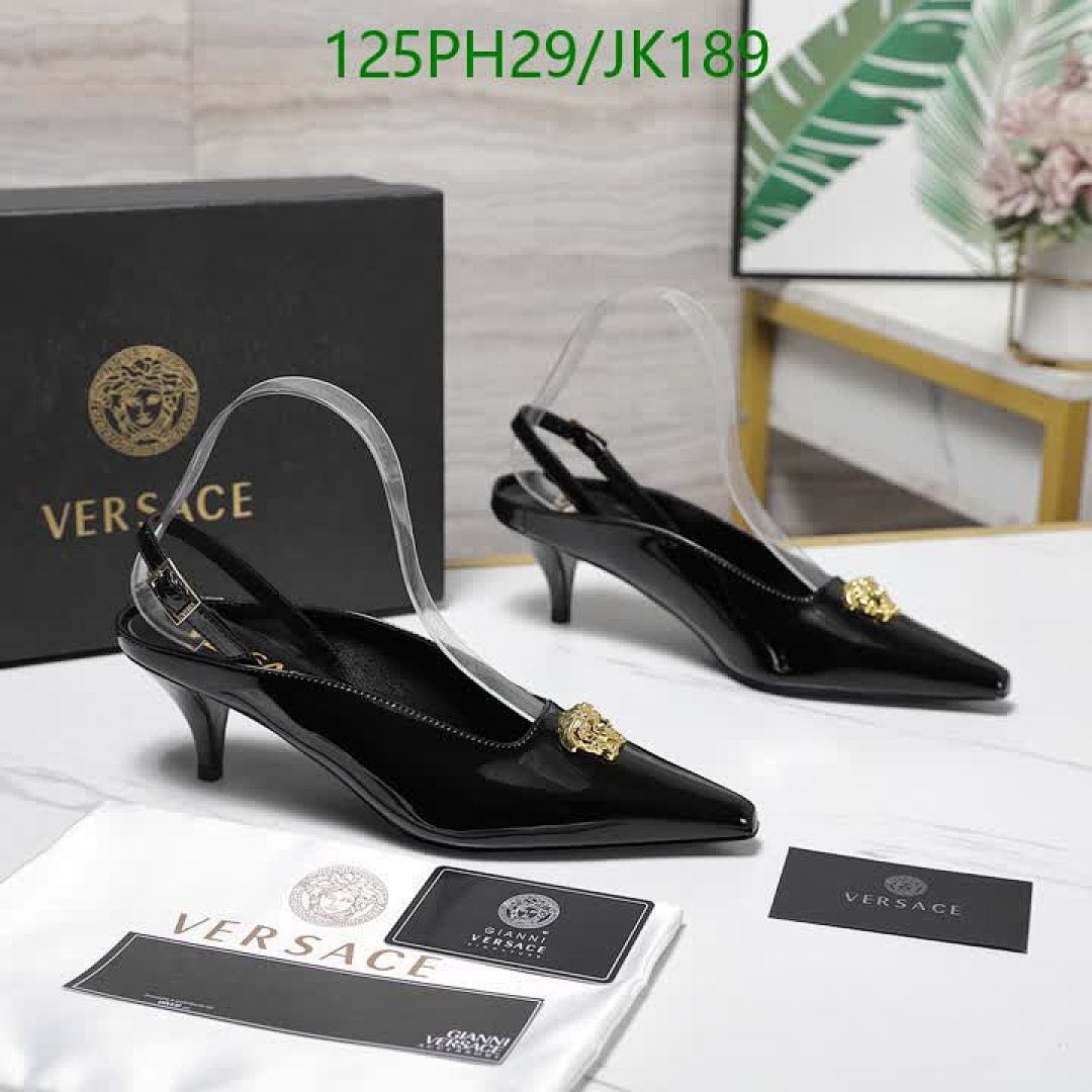 Versace-Women Shoes Code: JK189 $: 125USD