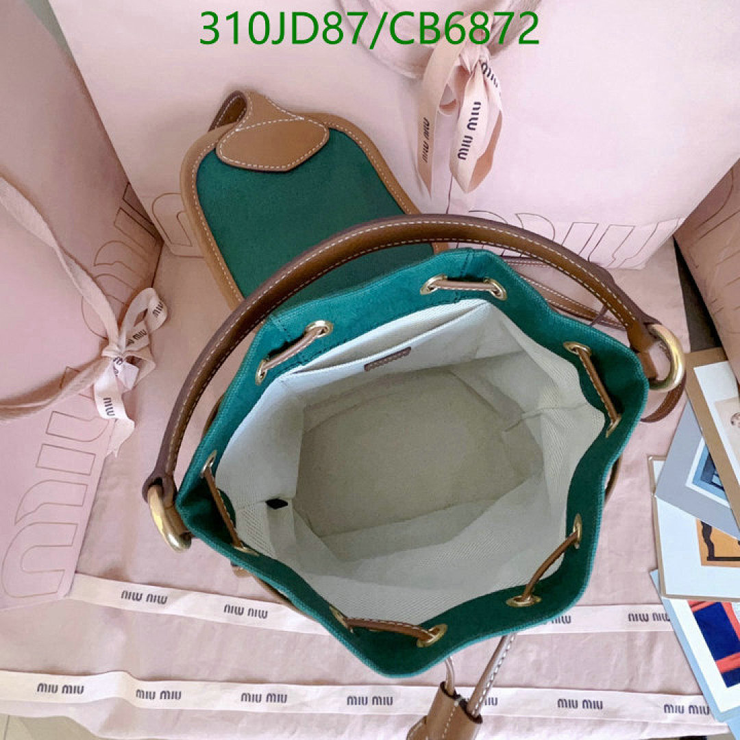 Miu Miu-Bag-Mirror Quality Code: CB6872 $: 310USD