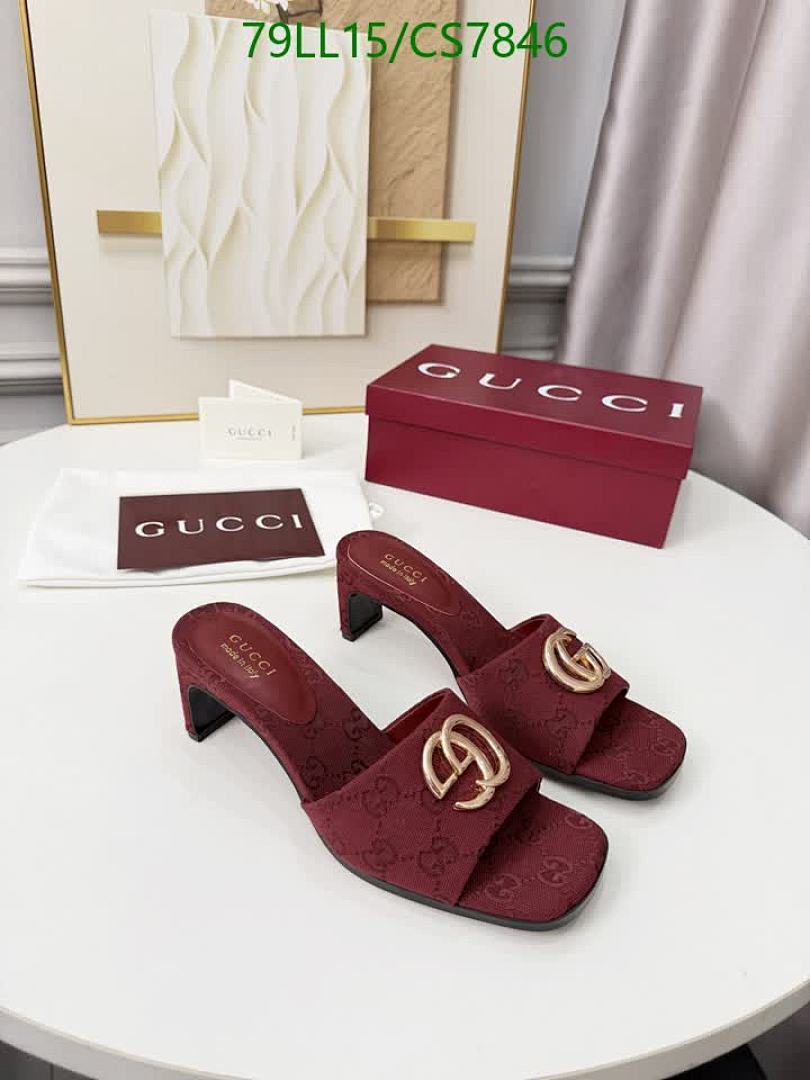 Gucci-Women Shoes Code: CS7846 $: 79USD