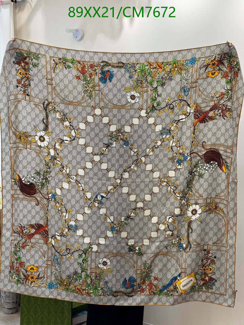 Gucci-Scarf Code: CM7672 $: 89USD