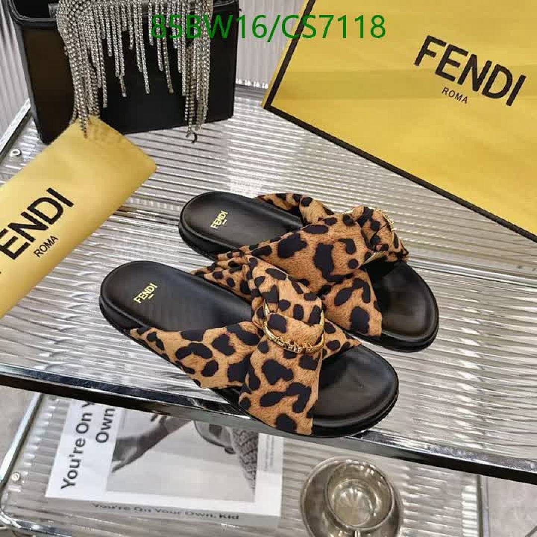 Fendi-Women Shoes Code: CS7118 $: 85USD