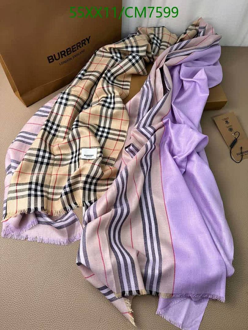Burberry-Scarf Code: CM7599 $: 55USD