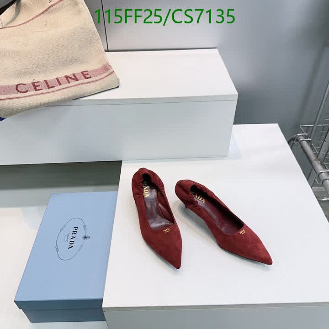 Prada-Women Shoes Code: CS7135 $: 115USD